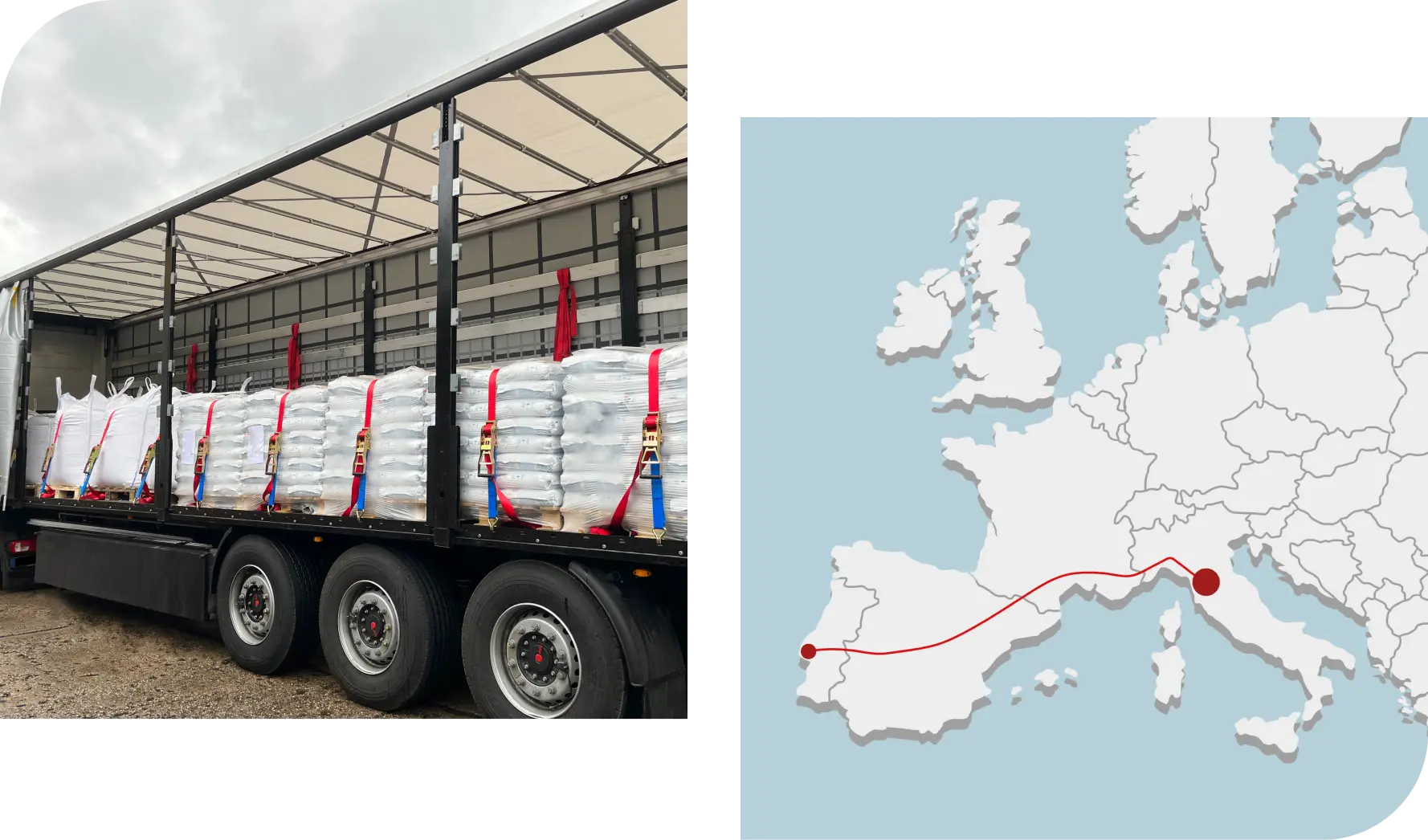 Serviço Carga Completa Gallytrans